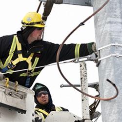 for power crews, safety is priority